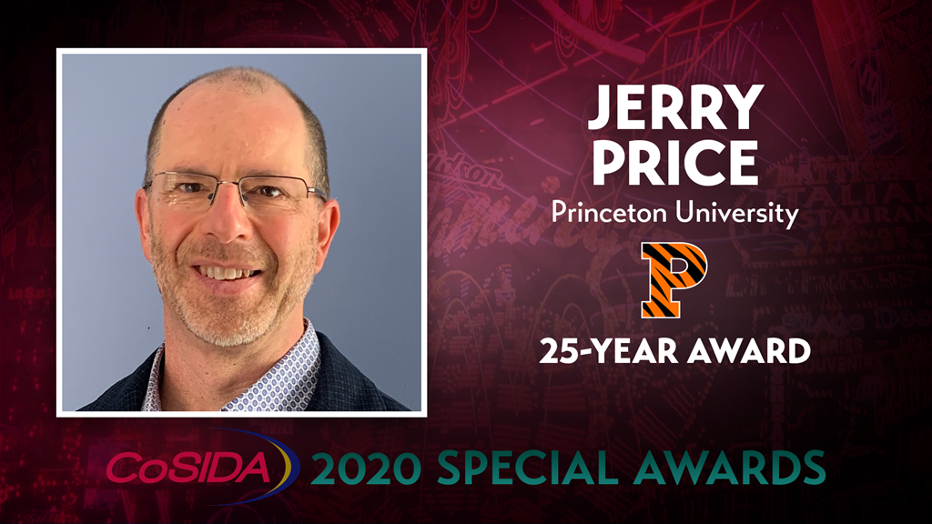 2020 Special Awards Salute: Jerry Price (Princeton), 25-Year Award